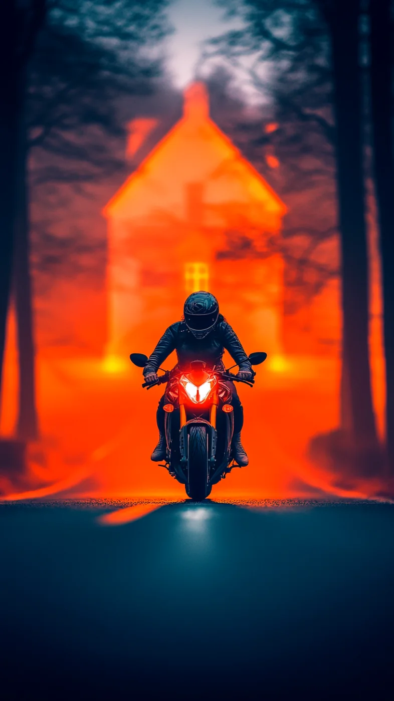 bike rider wallpaper