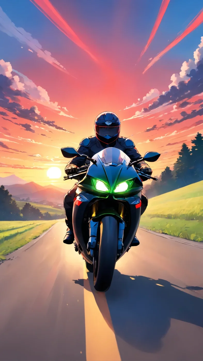 bike rider wallpaper