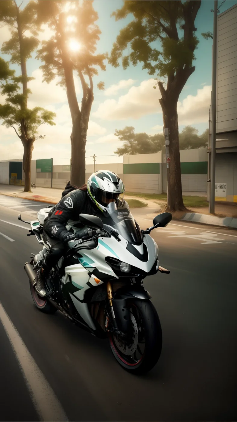 bike rider wallpaper