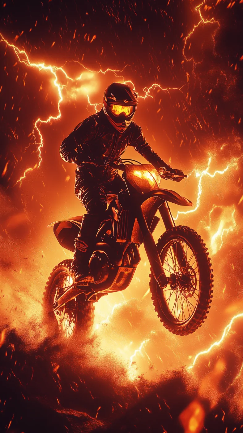 bike rider wallpaper