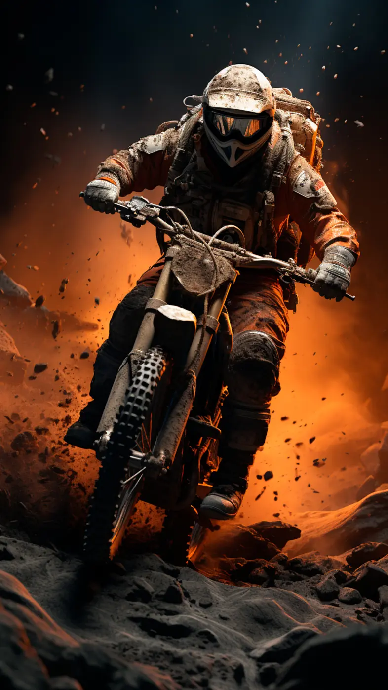 bike rider wallpaper