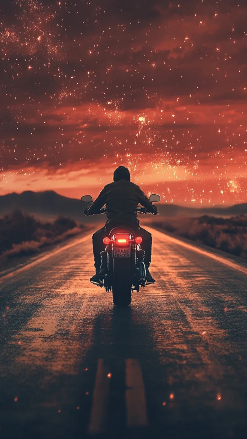 bike rider wallpaper