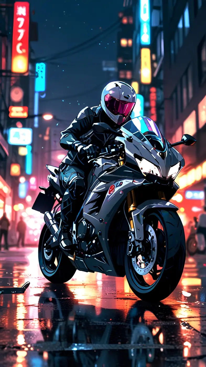 bike rider wallpaper