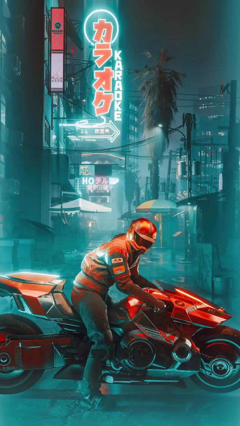 biker boy wallpaper