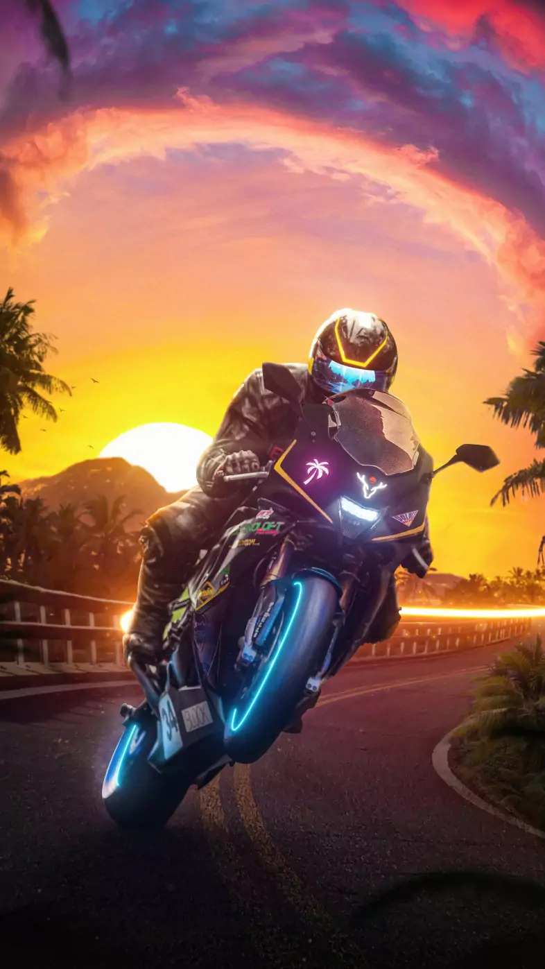 biker boy wallpaper
