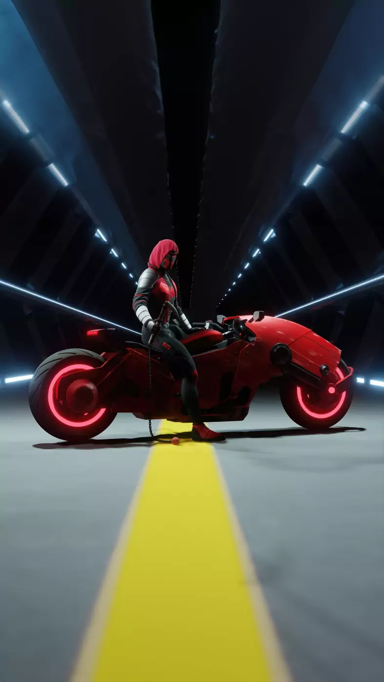 biker boy wallpaper