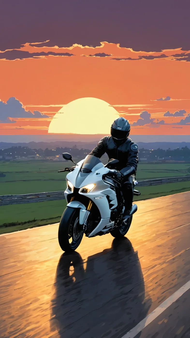 biker boy wallpaper