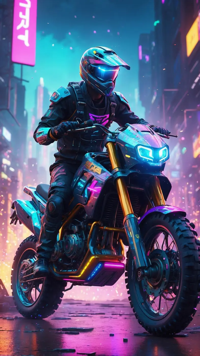 biker boy wallpaper