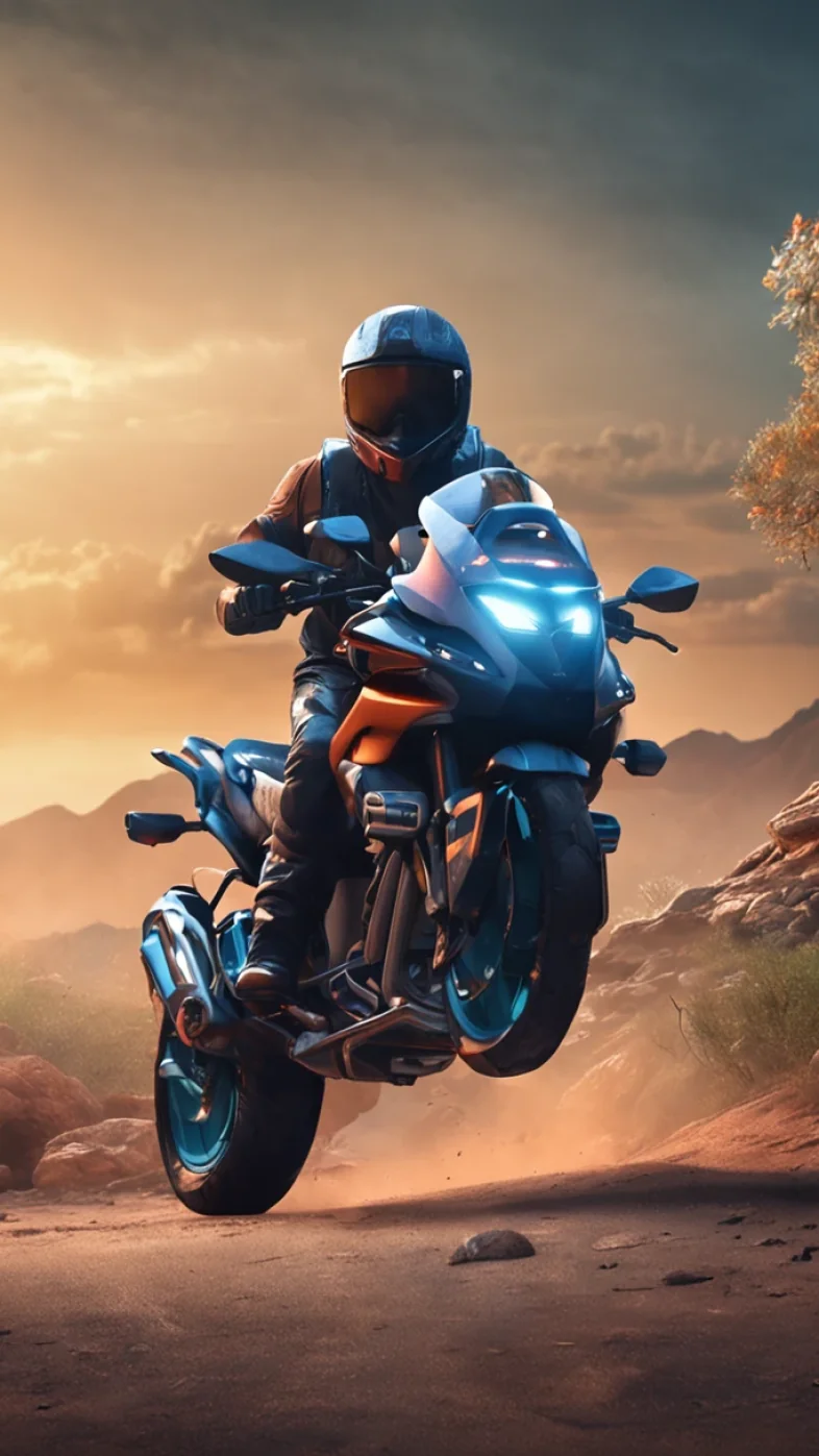 biker boy wallpaper