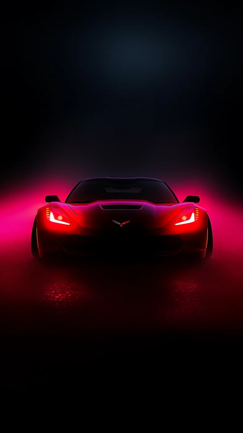 black Chevrolet Corvette SS the cars wallpaper