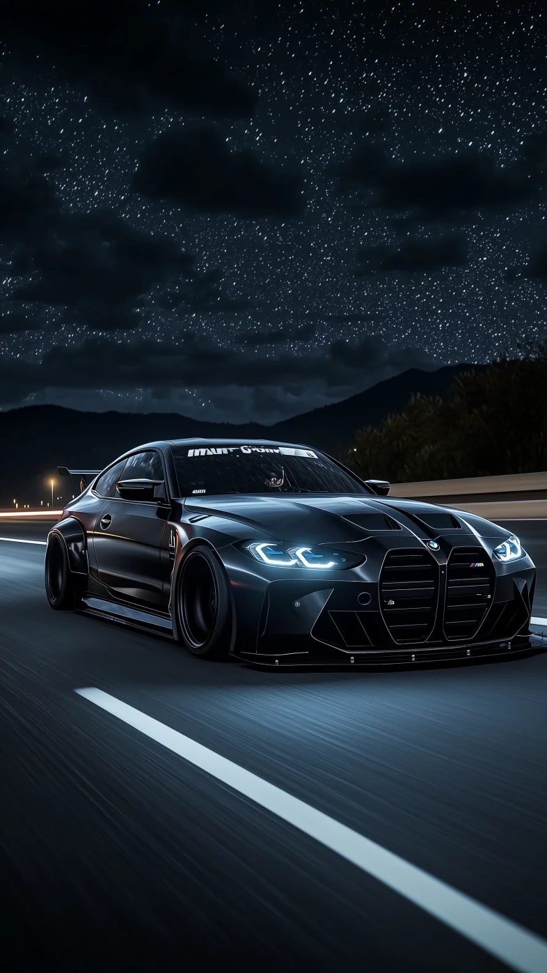 black bmw car wallpaper