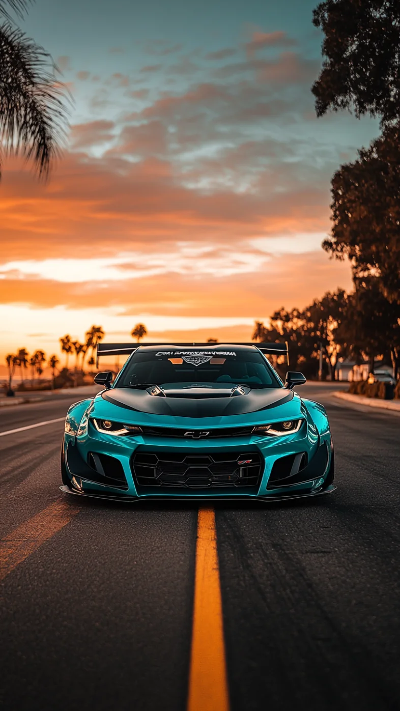 black camaro zl1 car wallpaper
