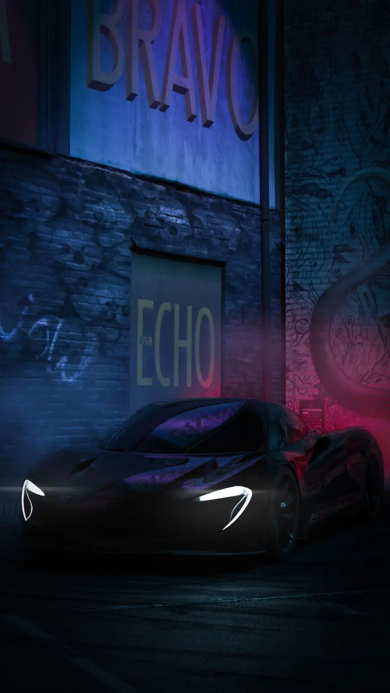 black car wallpaper