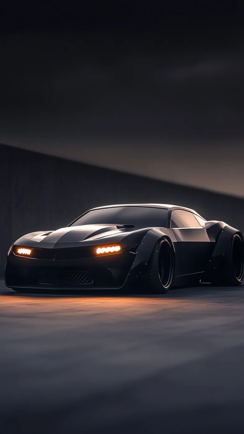 black car wallpaper