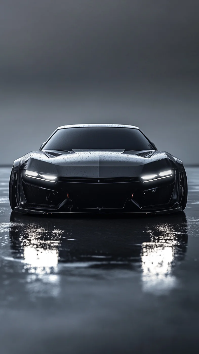 black car wallpaper