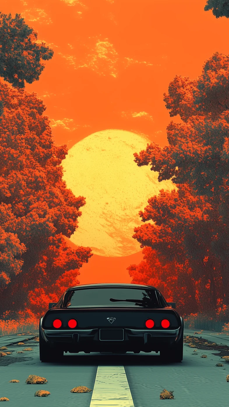 black car wallpaper