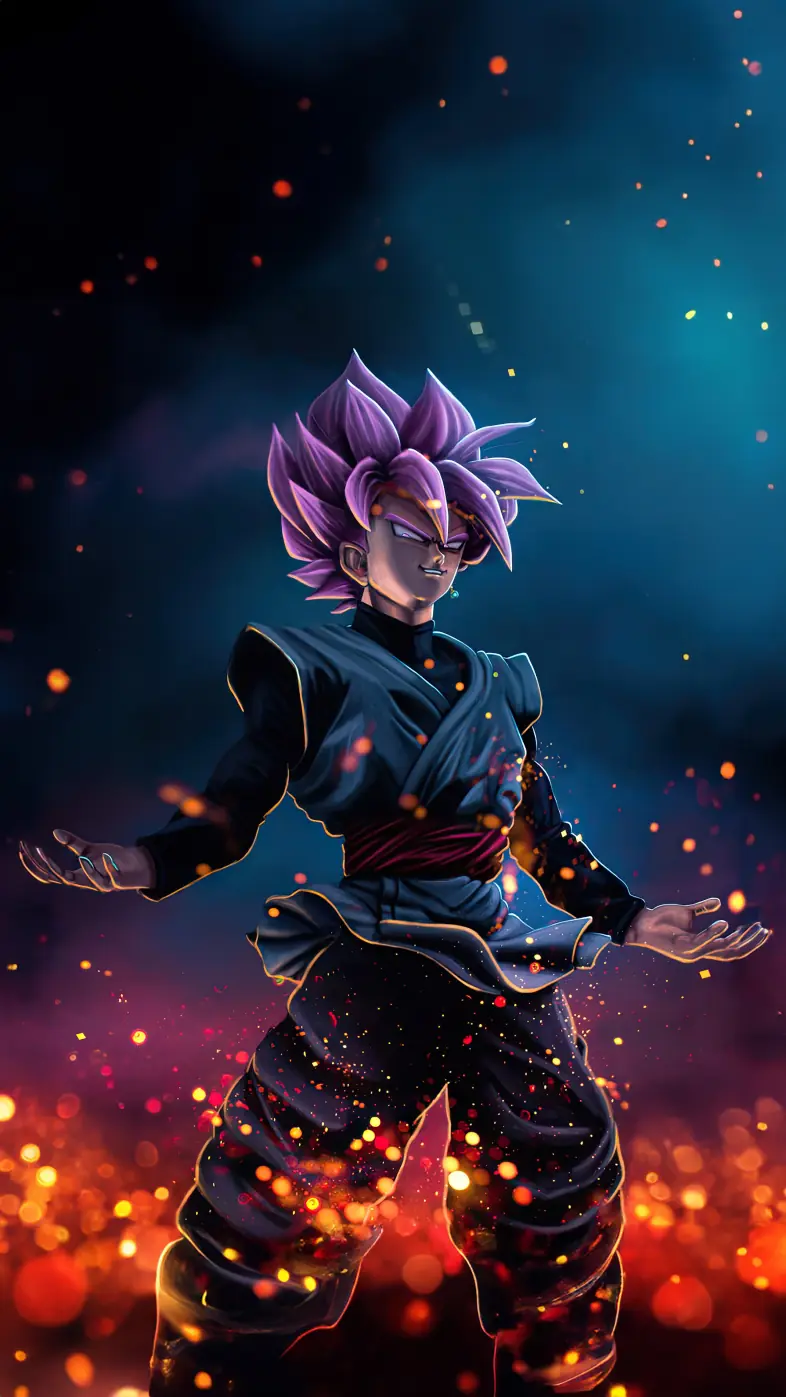 black goku innovator wallpaper