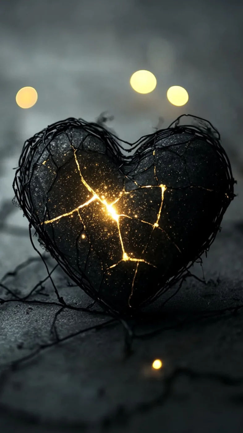 black heart wallpaper