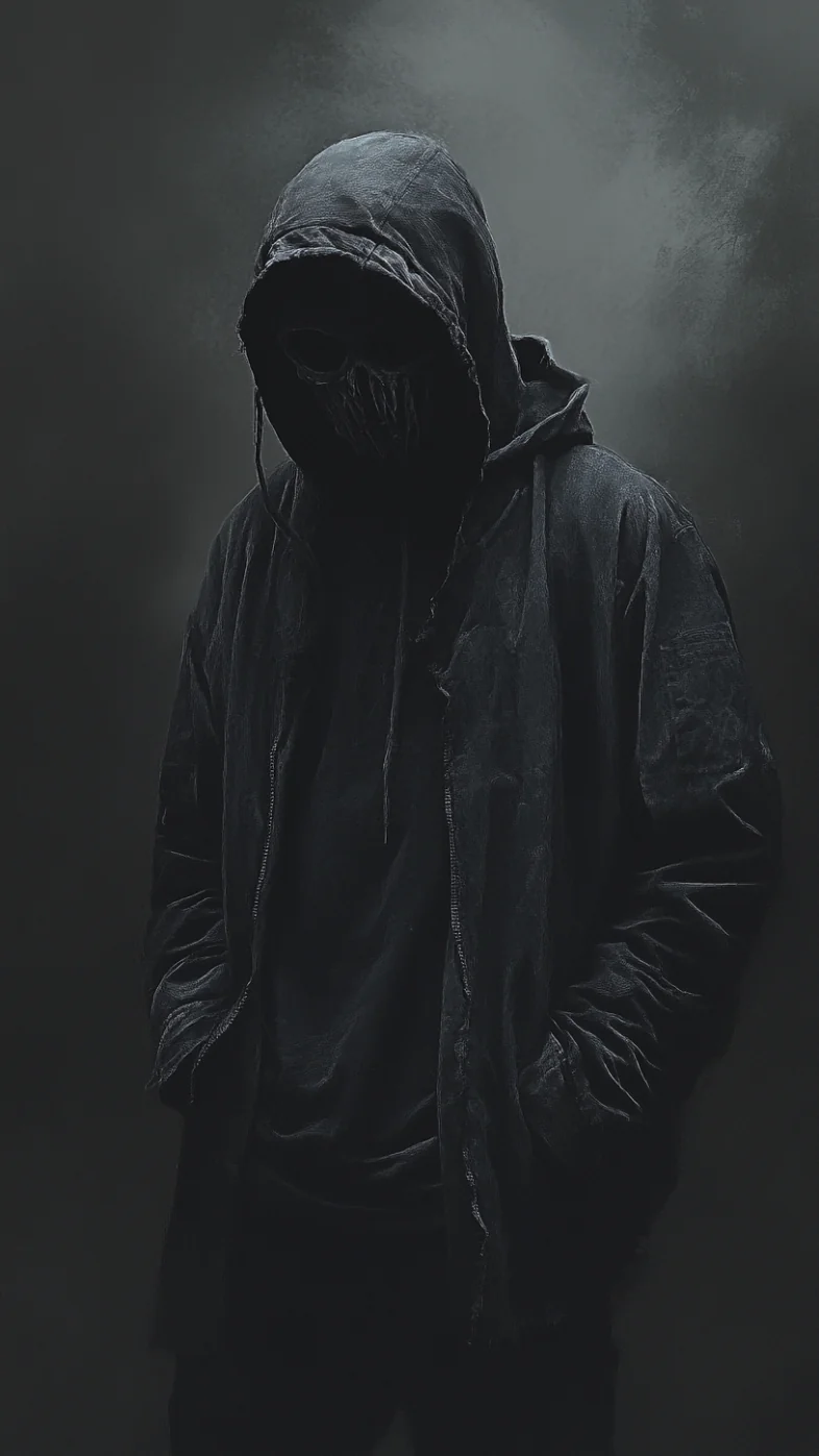 black hoodie man wallpaper