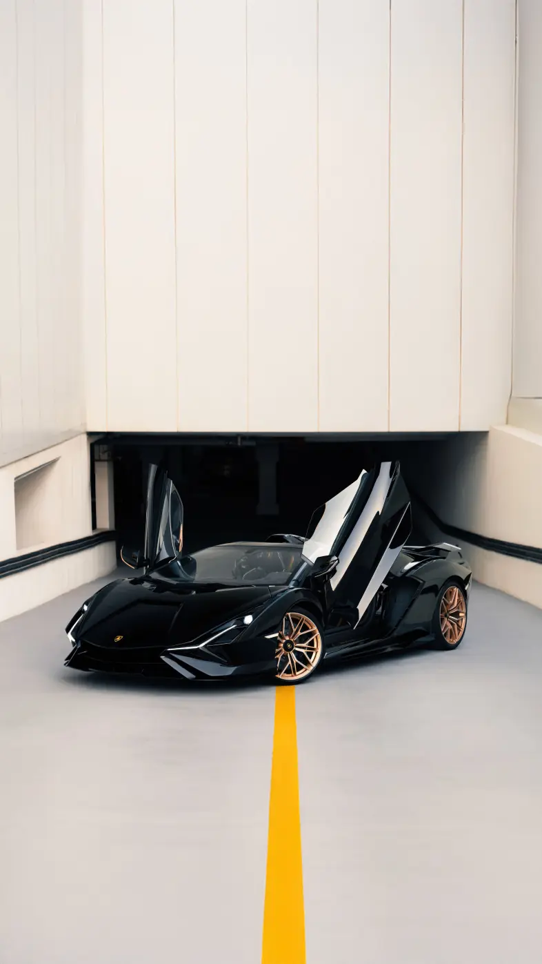 black lamborghini car wallpaper