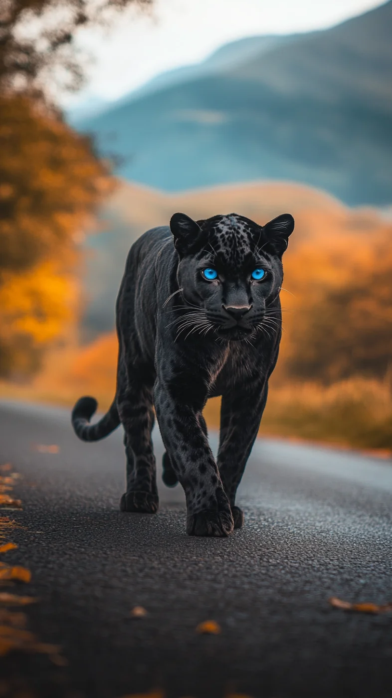 black leopard wallpaper