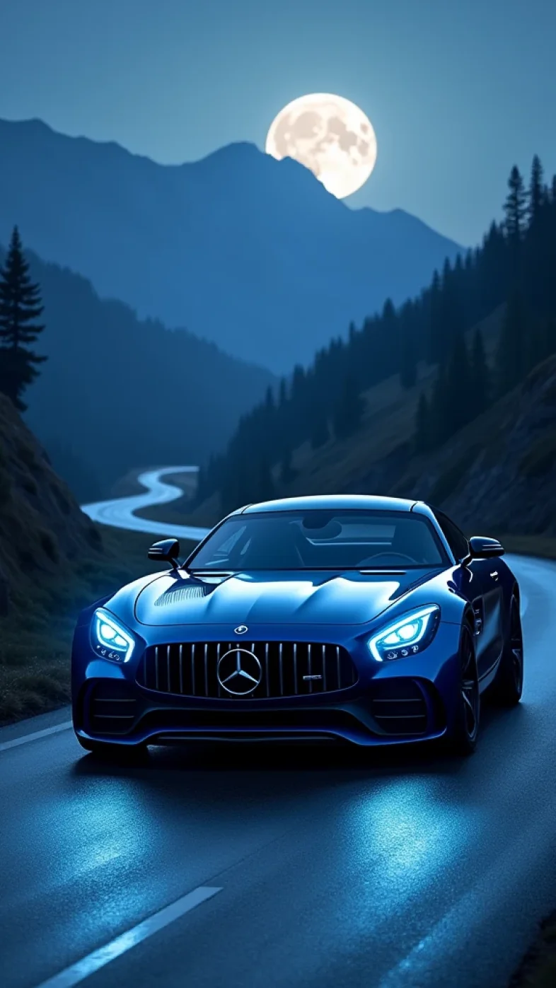 black mercedes amg car wallpaper