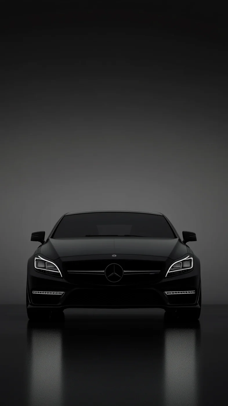 black mercedes benz amg wallpaper