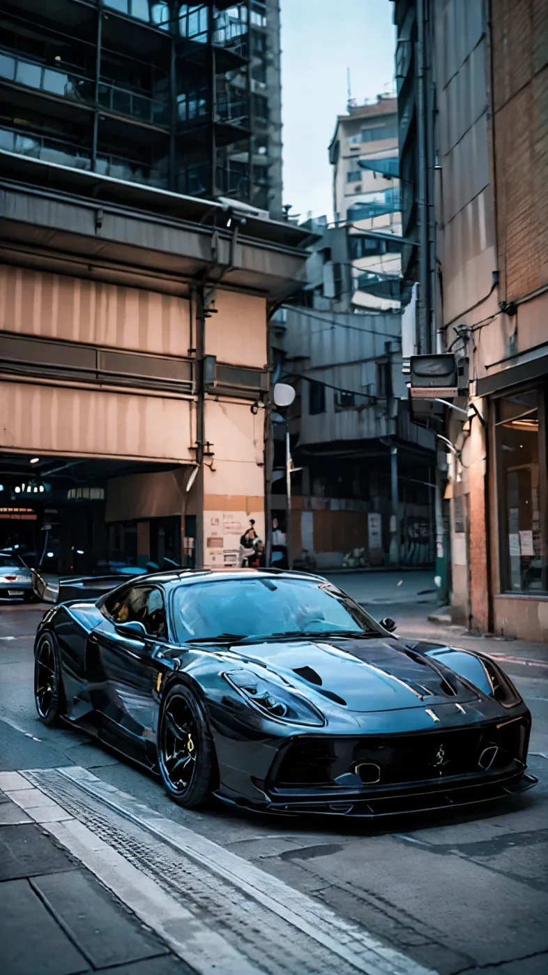 black mustang car wallpaper