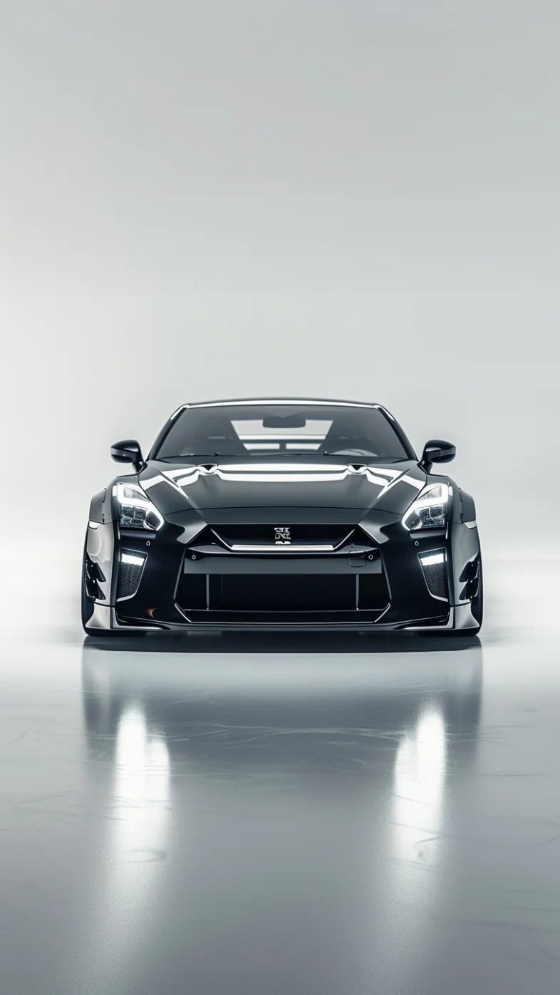 black nissan gtr r35 wallpaper