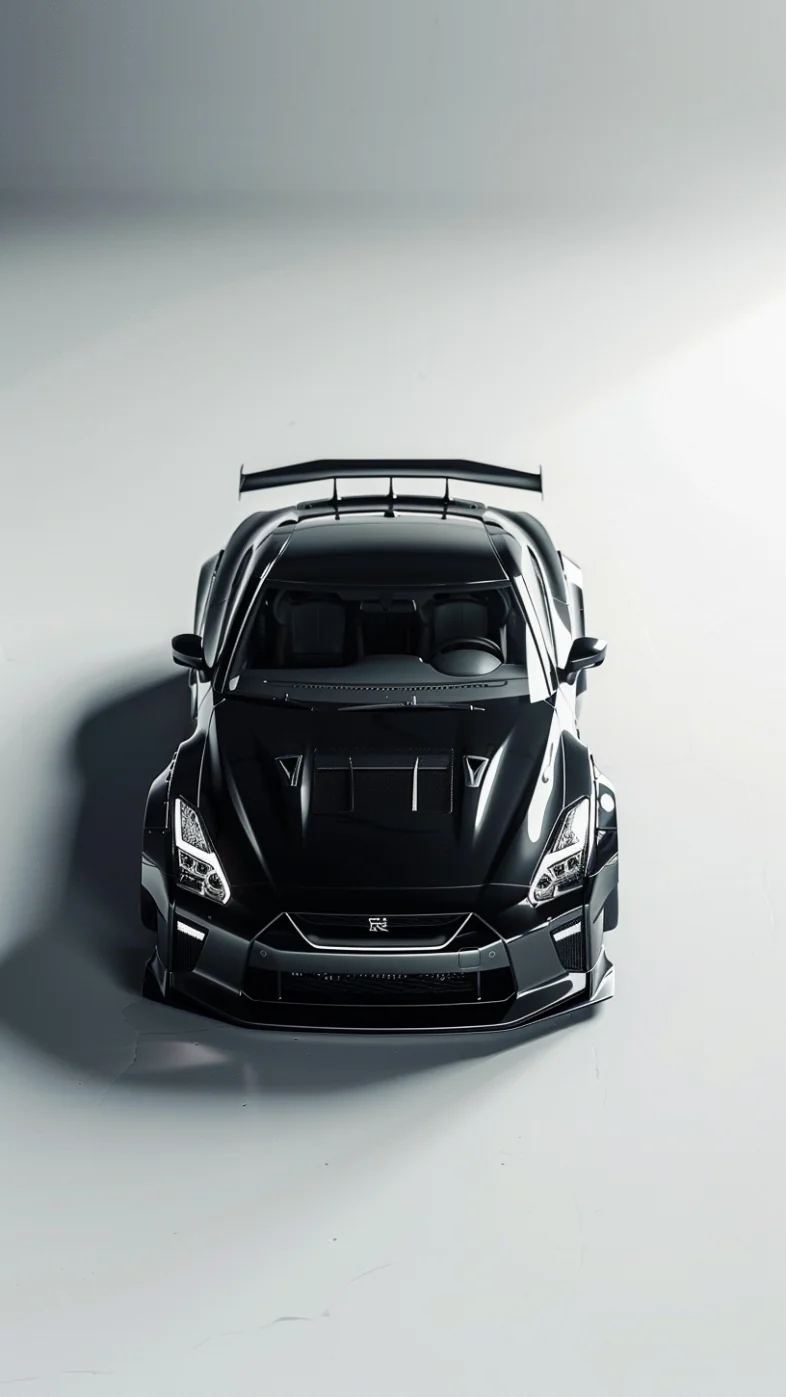 black nissan gtr r35 wallpaper