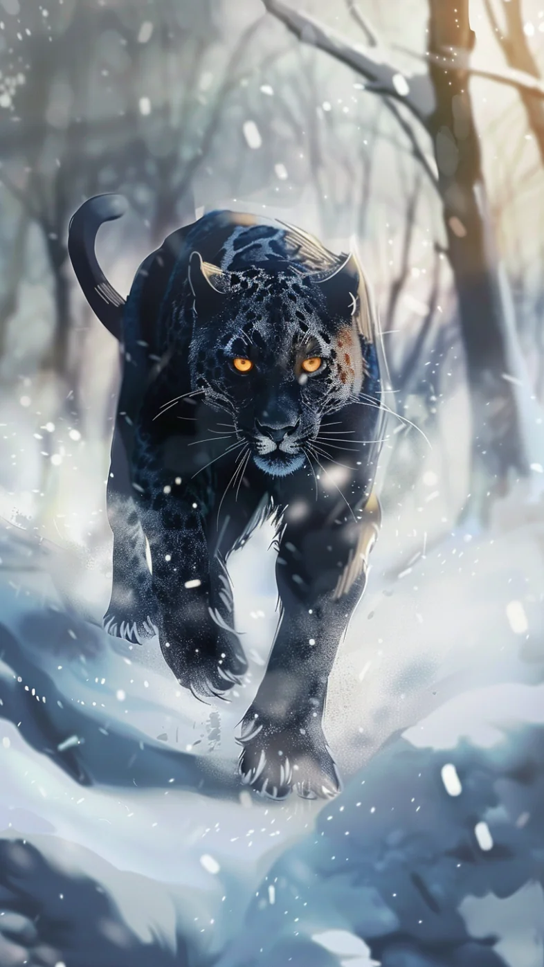 black panther art wallpaper