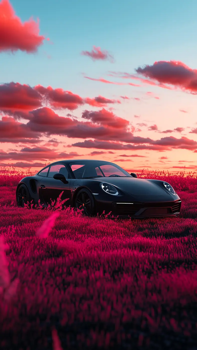 black porsche 911 gt3 car wallpaper