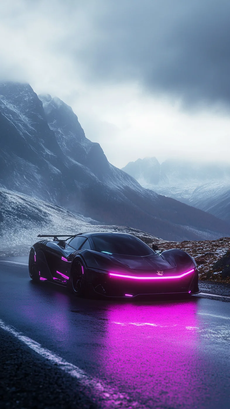 black super car wallpaper