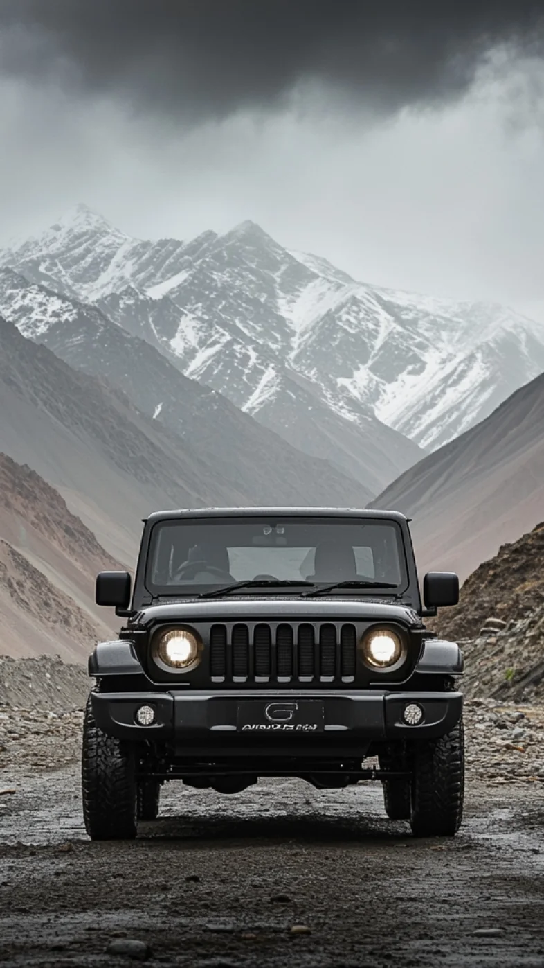 black thar car wallpaper