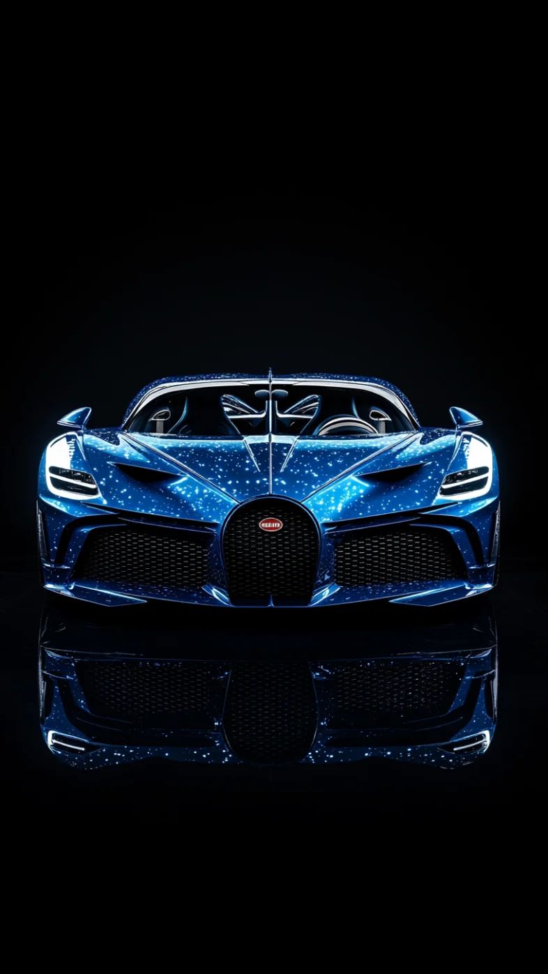 blue bugatti car wallpaper
