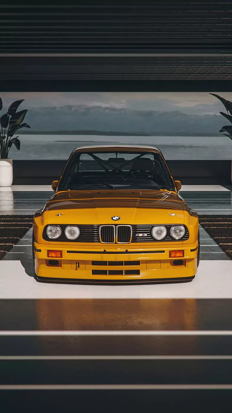 bmw e30 m3 evo car wallpaper
