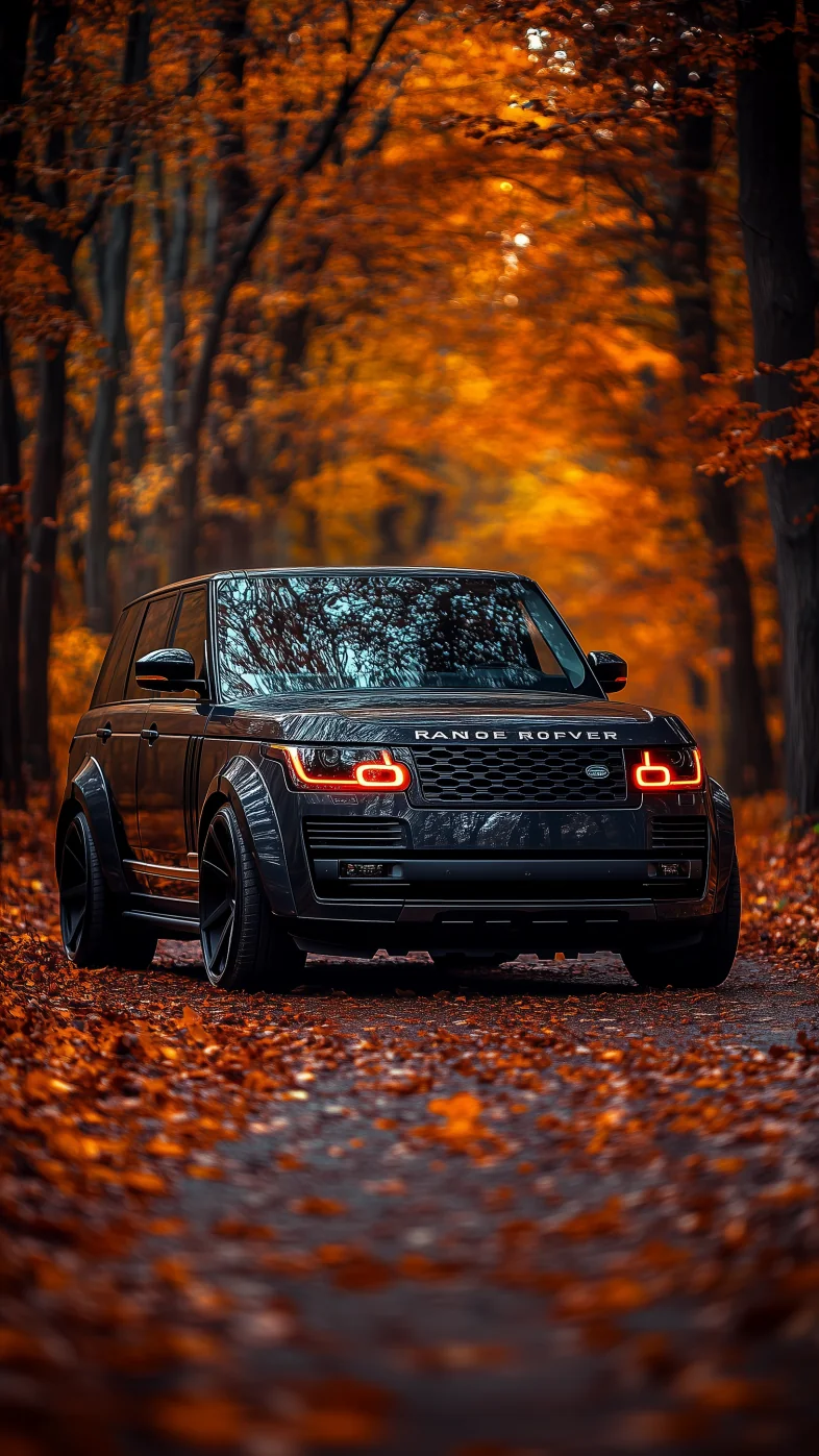 bodykit Range rover front car wallpaper