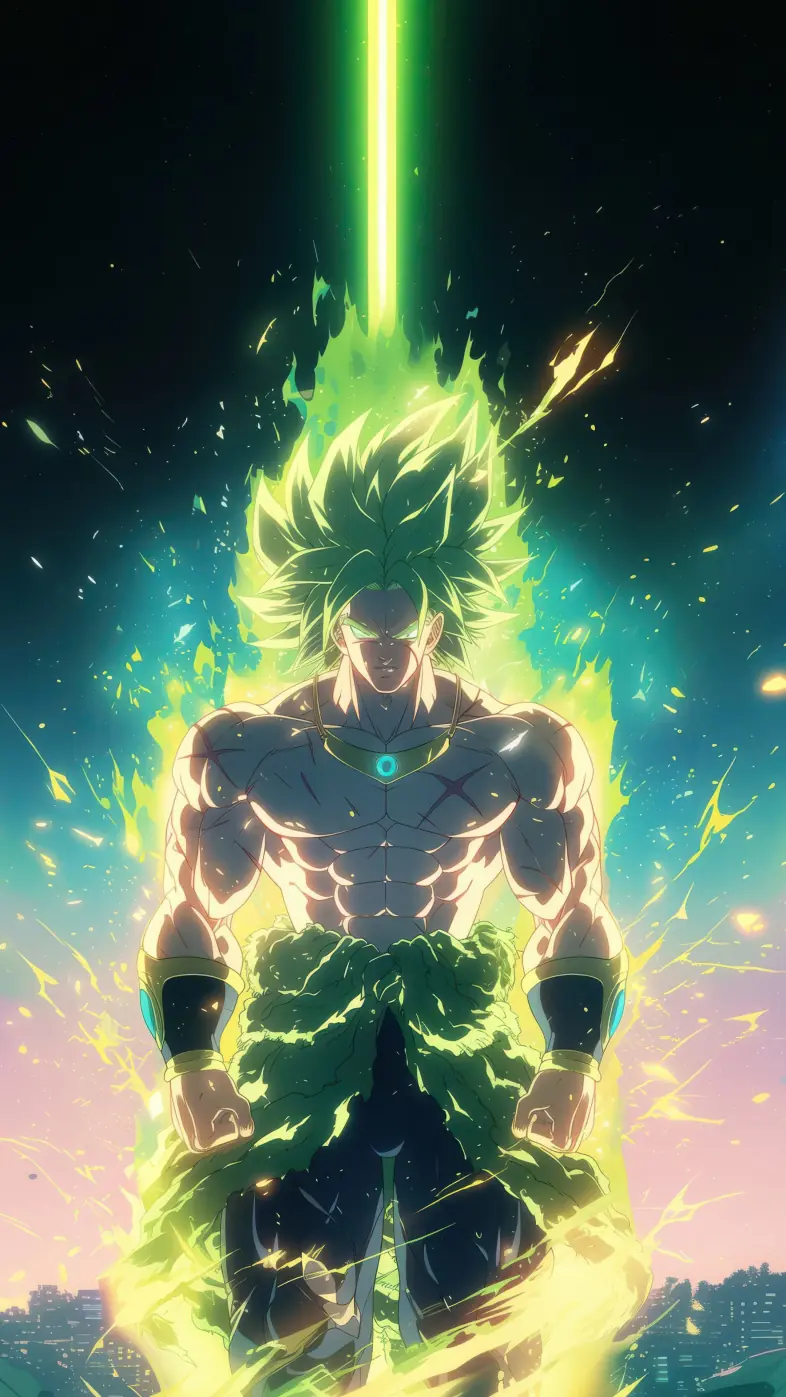 broly xp anime wallpaper