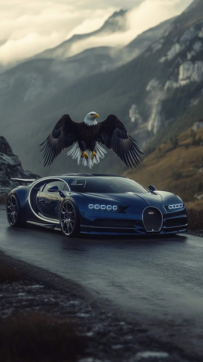 bugatti chiron sport car wallpaper