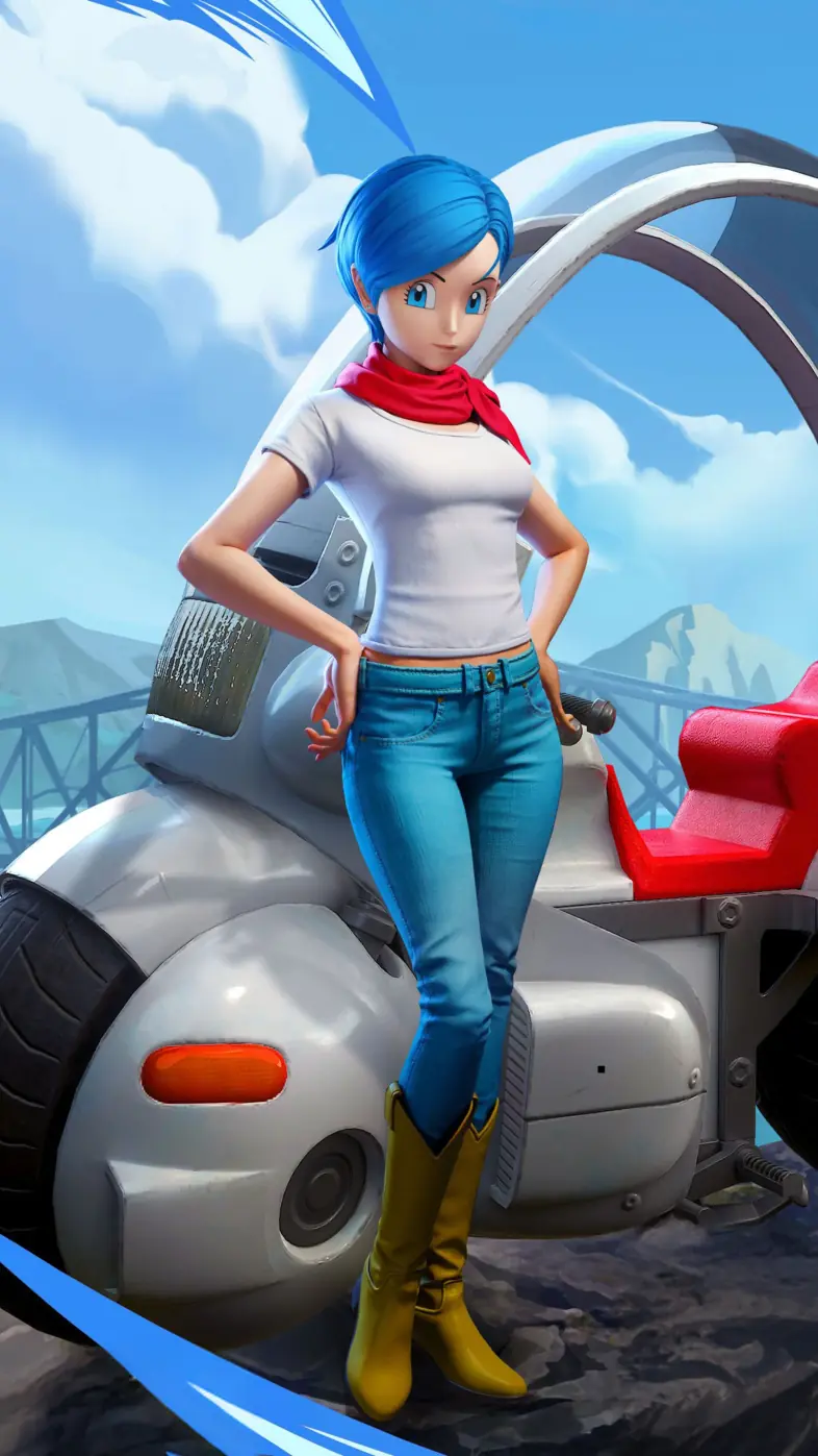 bulma in pubg game  wallpaper