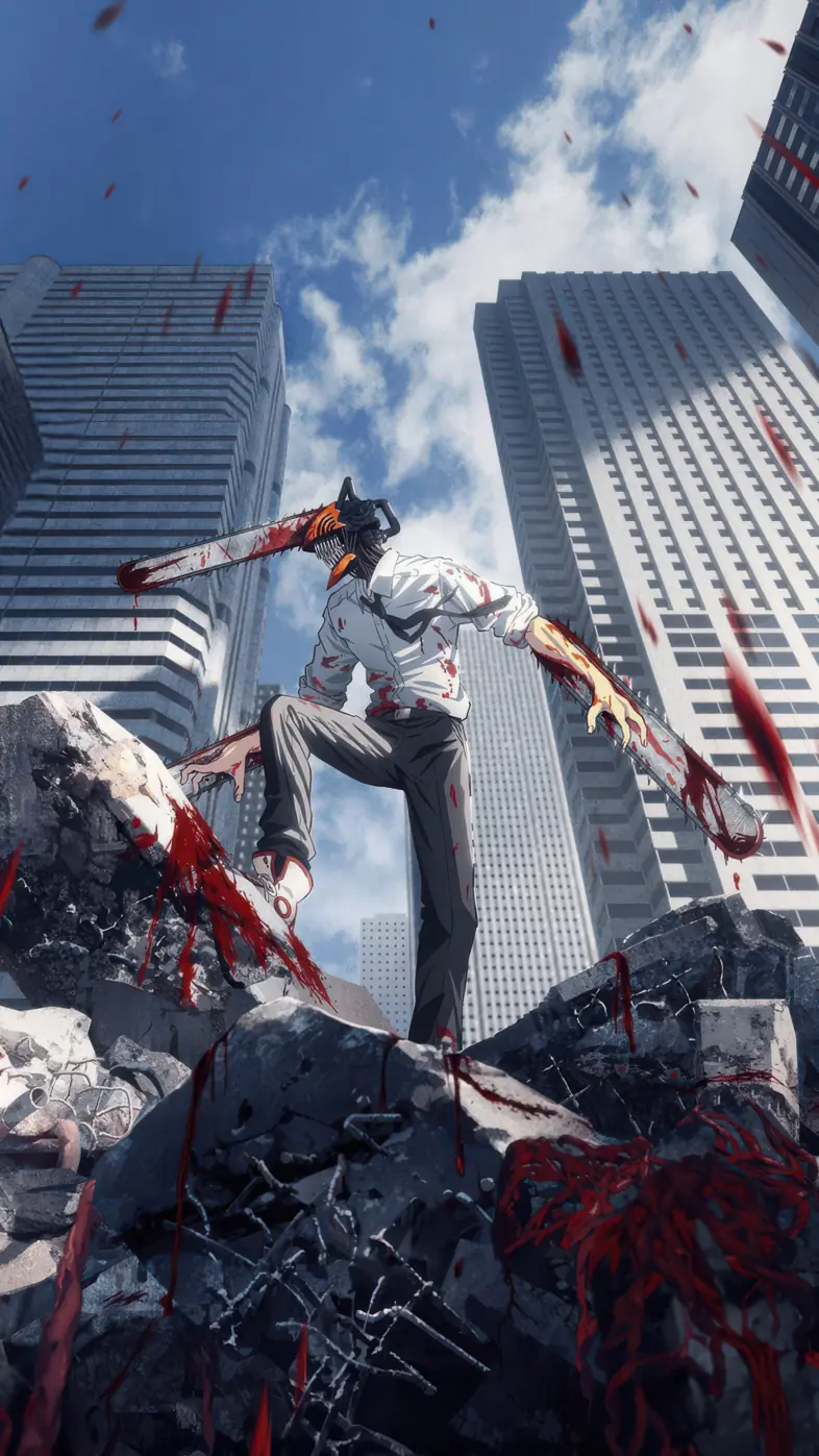 chainsaw man anime wallpaper