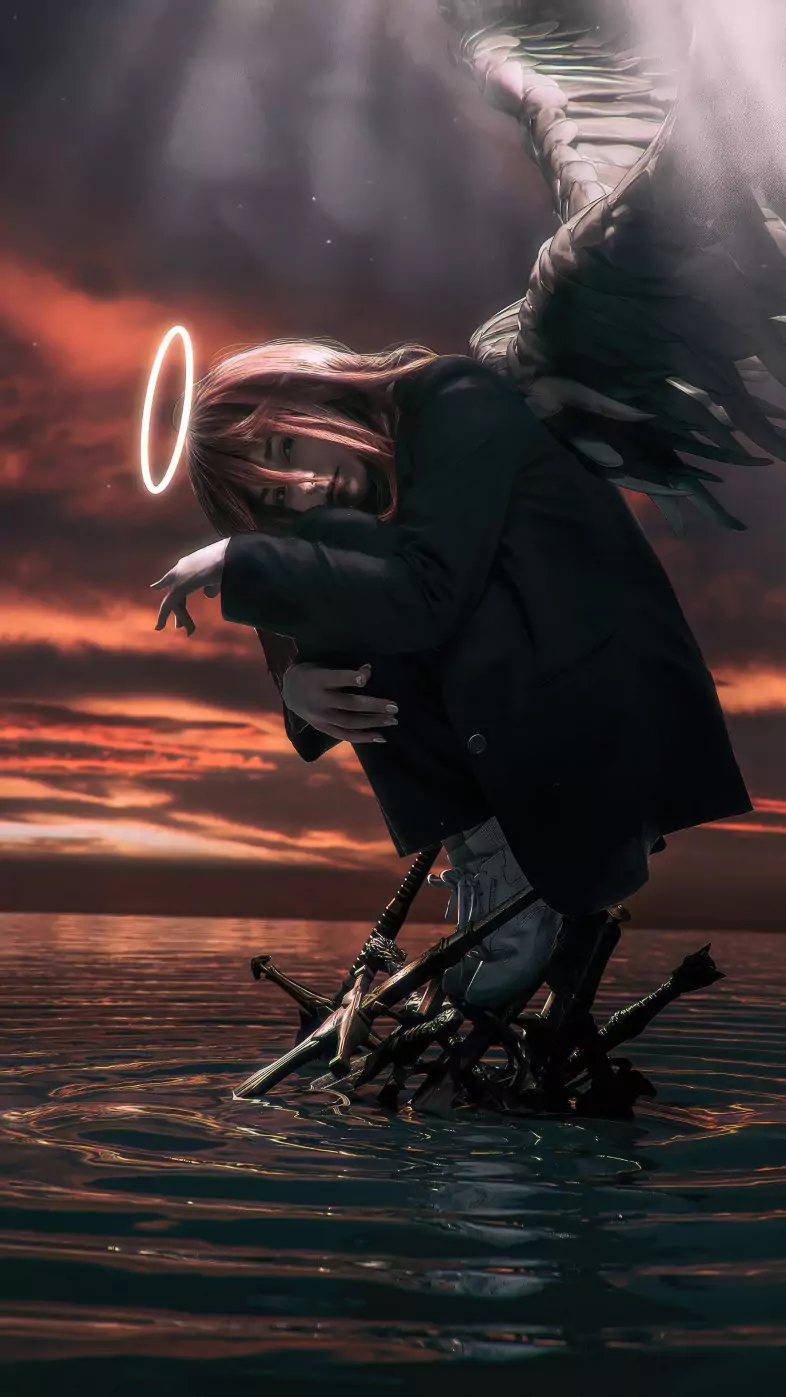 chainsawman angel devil wallpaper