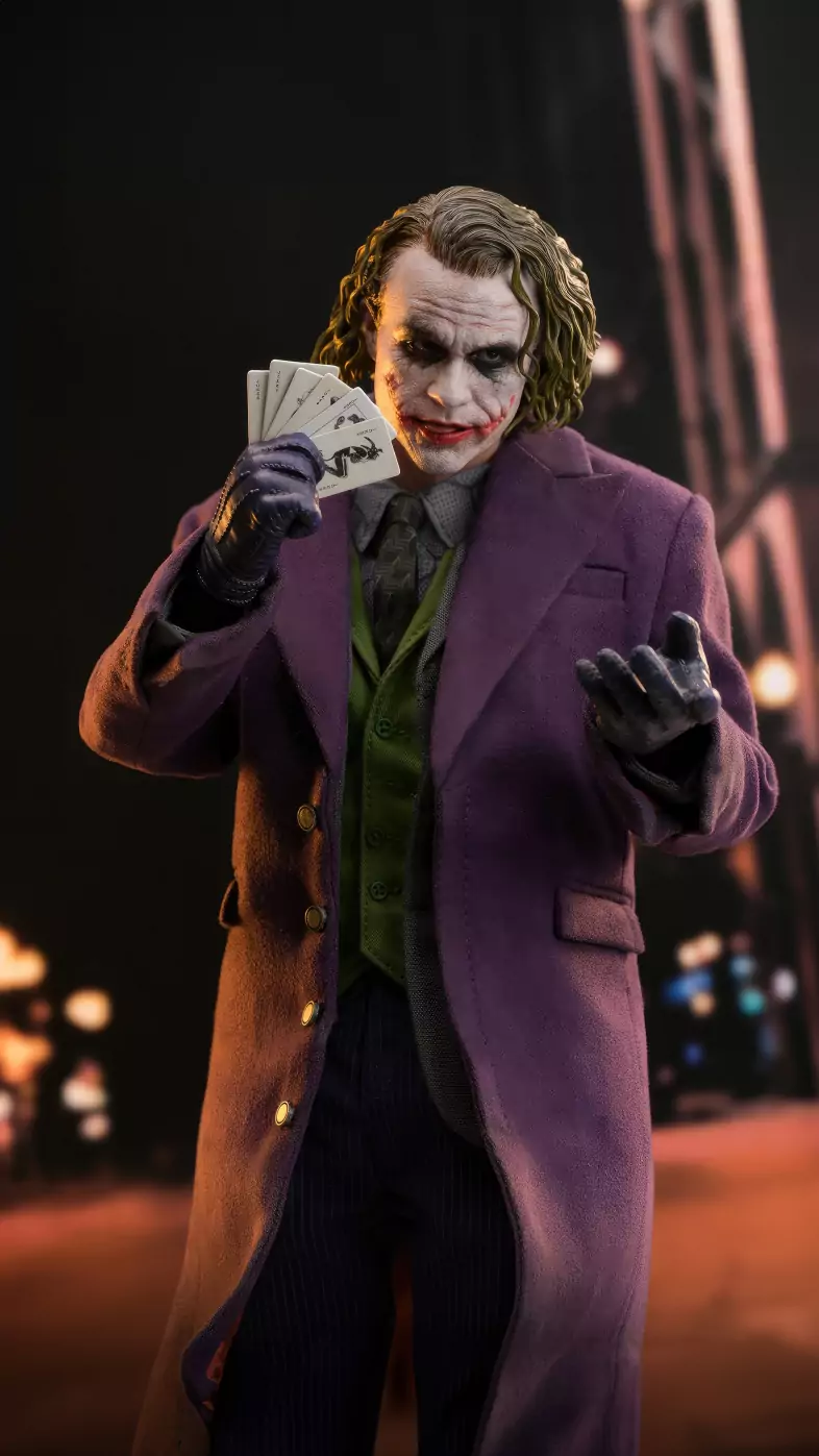 chaos in gotham joker wallpaper
