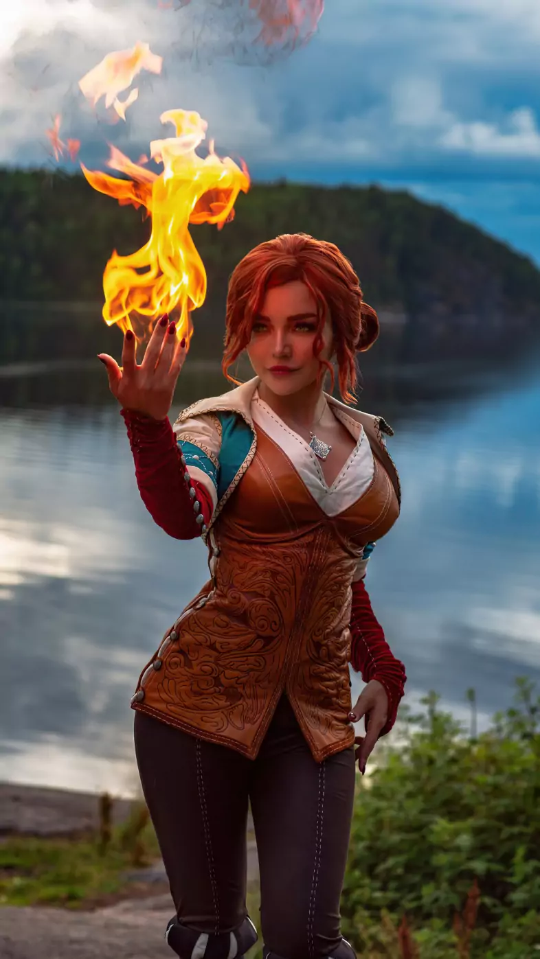 ciri the witcher 3 wild hunt cosplay wallpaper