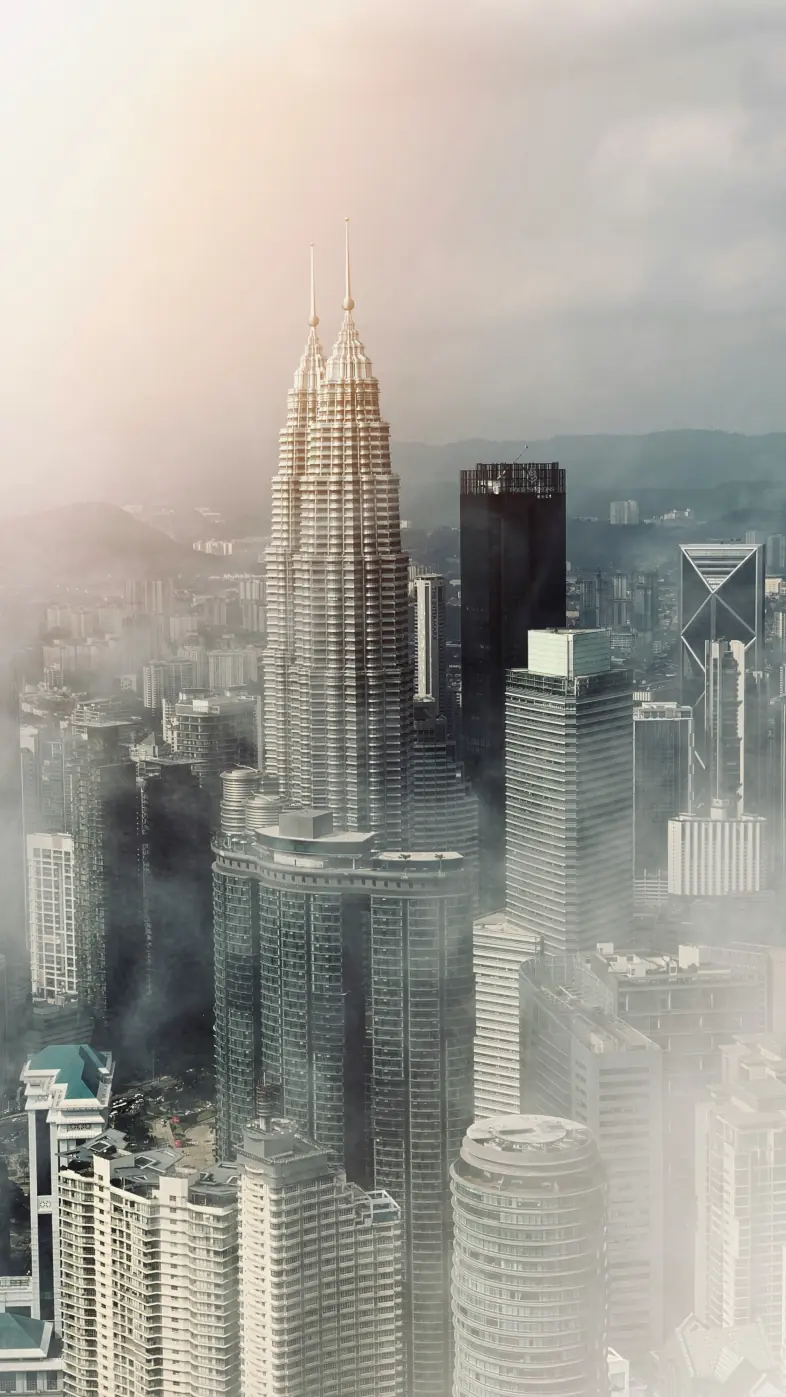 city cloud wallpaper