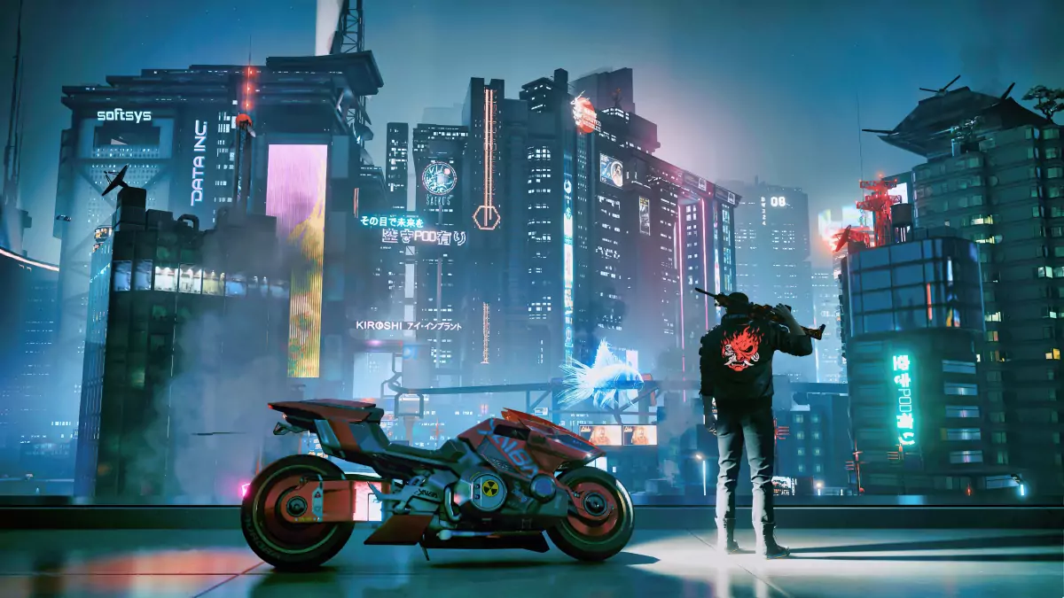 city is mine cyberpunk wallpaper