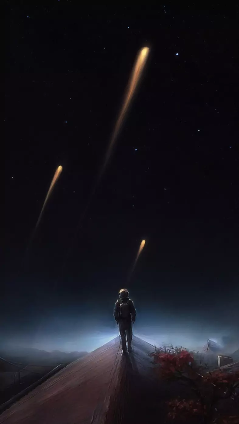 close to the stars wallpaper