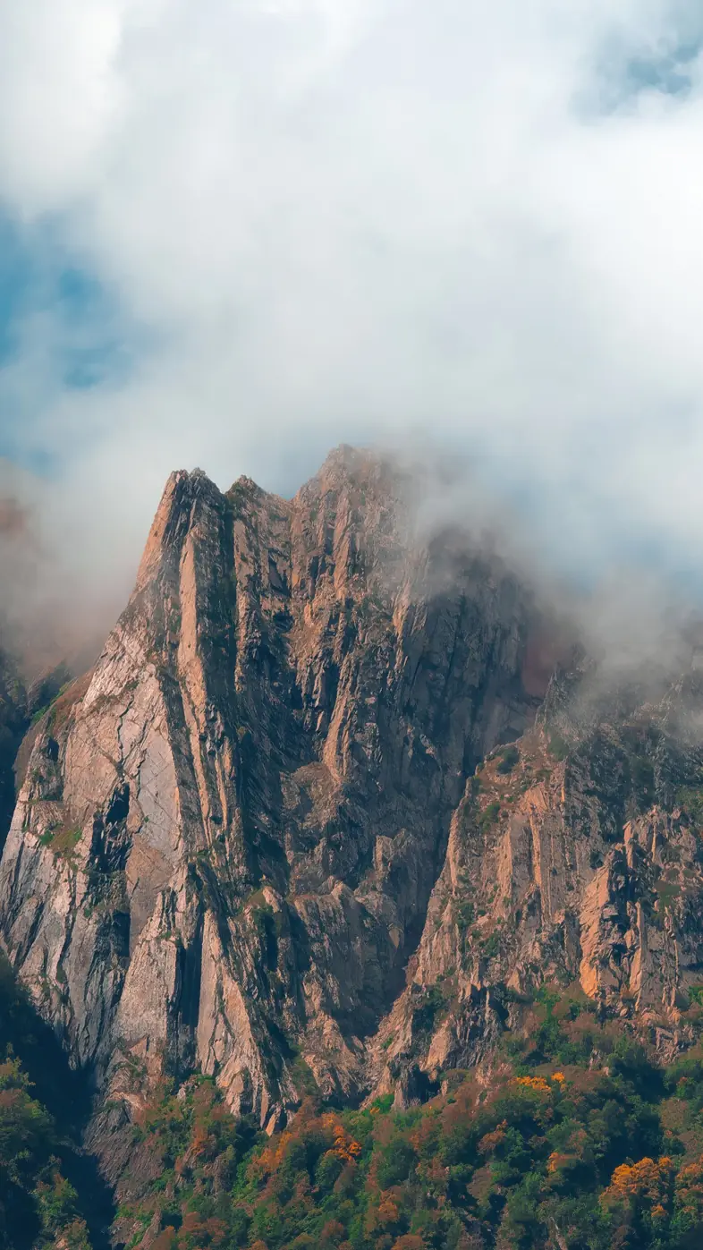 cloud mountain wallpaper