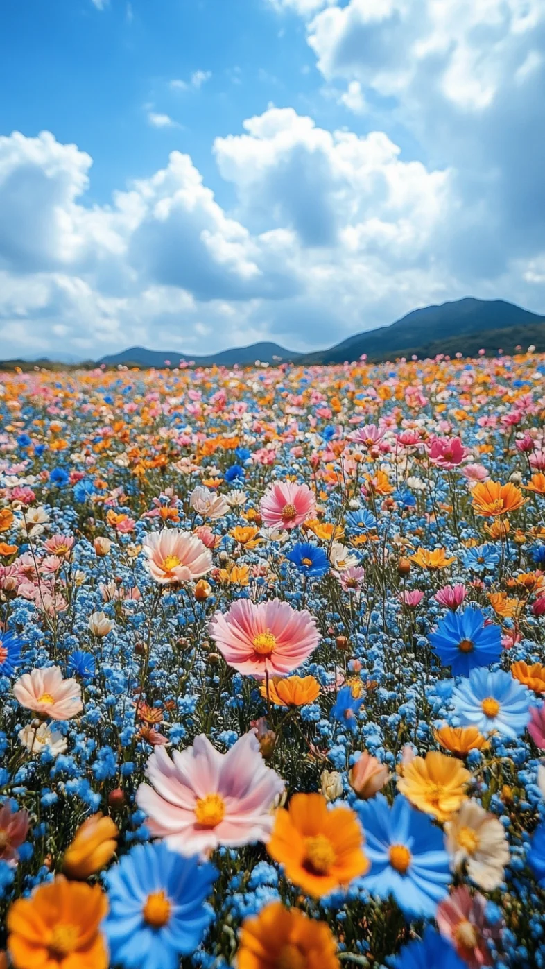 colorful flowers wallpaper