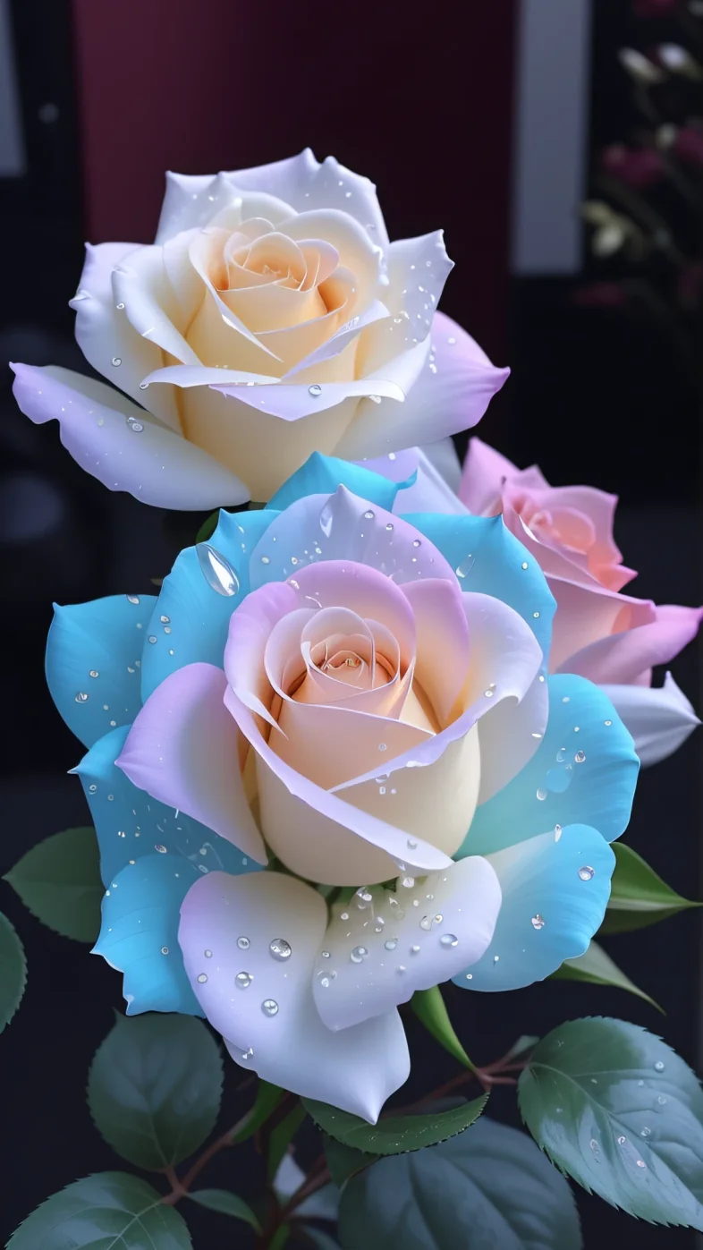 colorful roses wallpaper